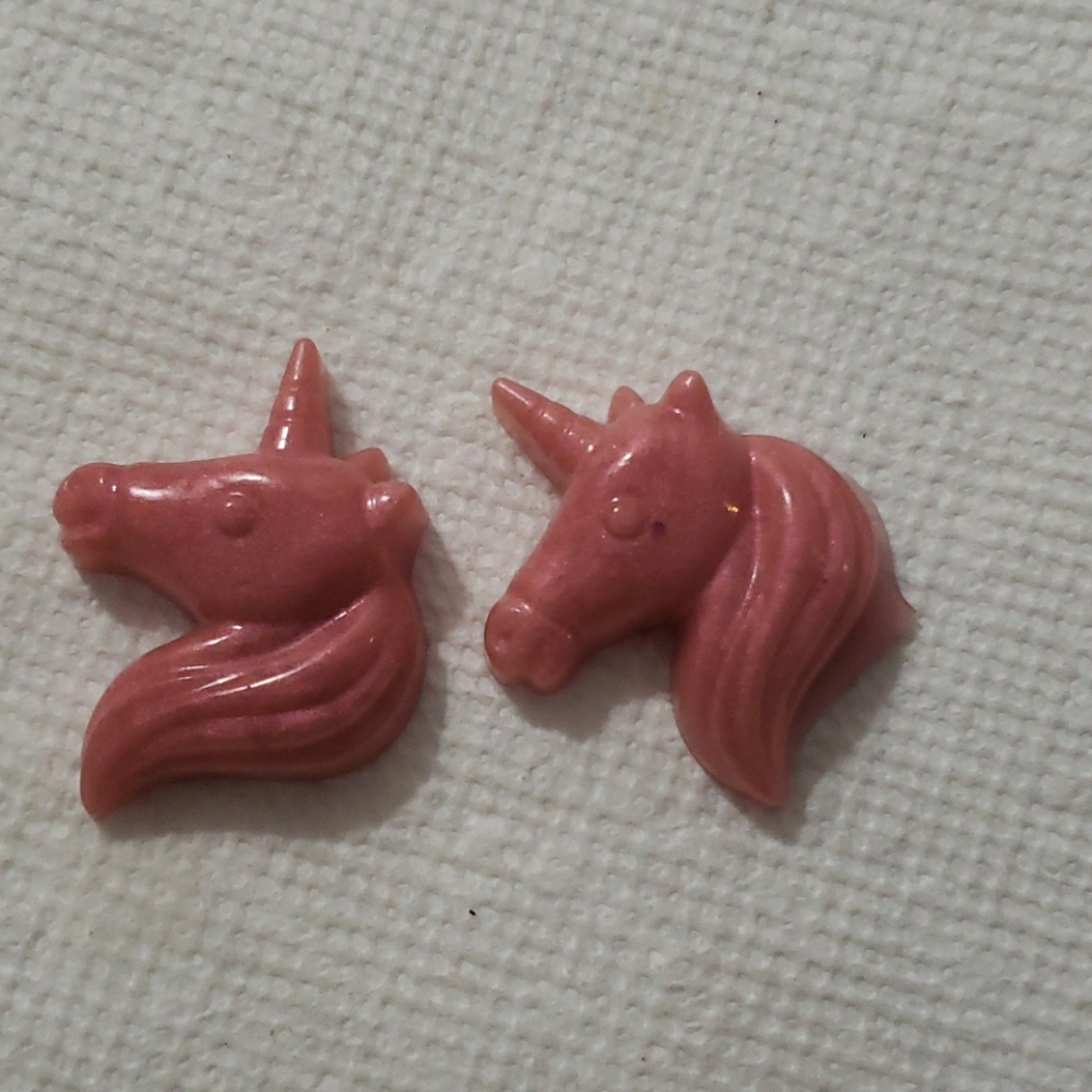 Unicorn resin Earrings/Necklace!
